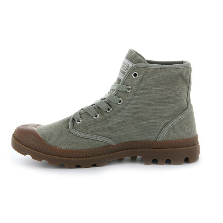 Bottes Palladium Pampa Hi Homme Vert Olive | FR FSL832E